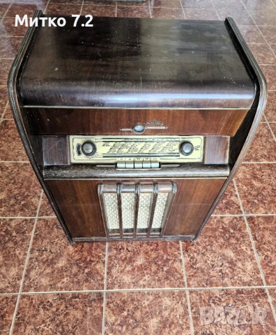 Старо радио  tonfunk violetta , снимка 9 - Антикварни и старинни предмети - 51218237
