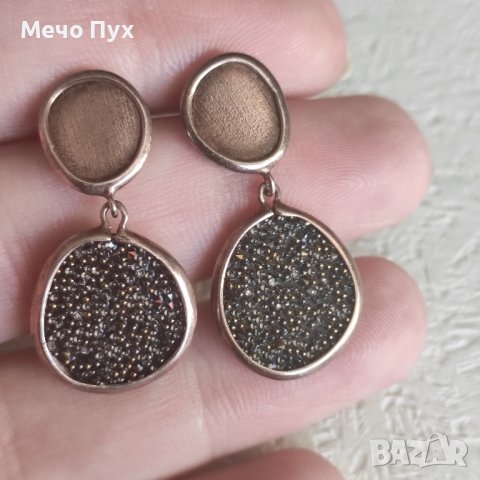 Сребърни обеци (18), снимка 5 - Обеци - 42971183
