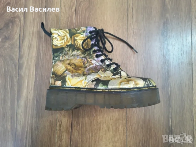 Боти/Обувки Niadi Golden-Flower, снимка 3 - Дамски боти - 51932919