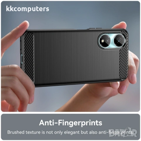 Honor X7b Удароустойчив Carbon Fiber Калъф и Протектор, снимка 7 - Калъфи, кейсове - 53431528