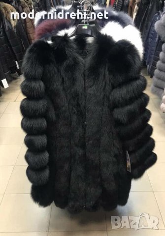 Дамско луксозно палто лисица код 32