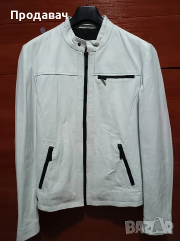 Кожено яке - немско "М", снимка 3 - Якета - 52015467