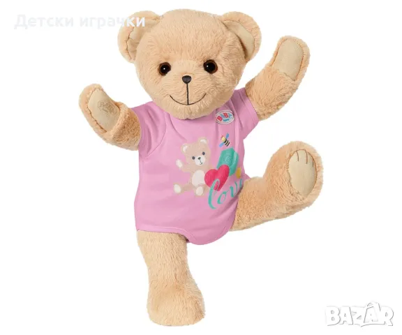 BABY Born Плюшено мече, с блузка, три цвята, снимка 10 - Плюшени играчки - 50182823