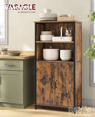 Бюфет / шкаф за съхранение VASAGLE, снимка 2 - Шкафове - 53293667