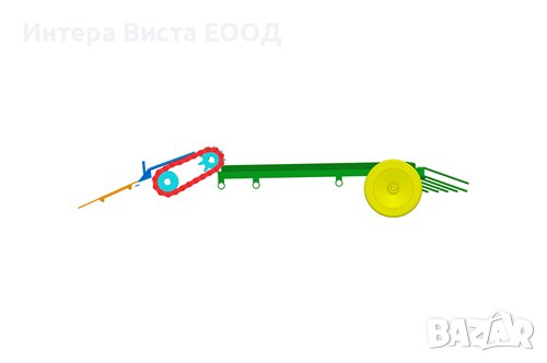 Двуредова машина  за вадене на картофи, снимка 3 - Селскостопанска техника - 43273194