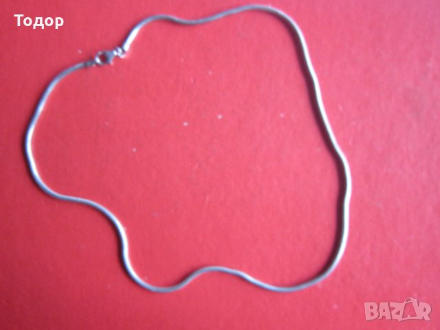 Уникална сребърна верижка верига ланец 925, снимка 7 - Колиета, медальони, синджири - 35101790