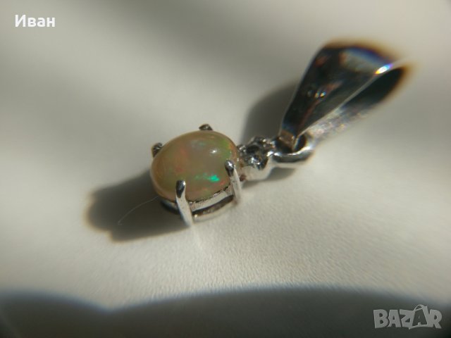 Висулка с Опал 1.08кт, снимка 4 - Други - 19358778