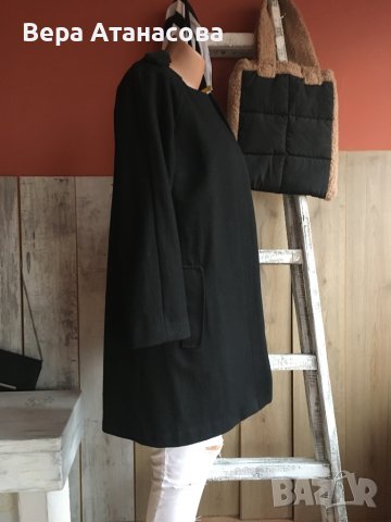 🧣H&M🌈Разкошен модел палто в свободна кройка☑️с размер☑️, снимка 2 - Палта, манта - 43103678