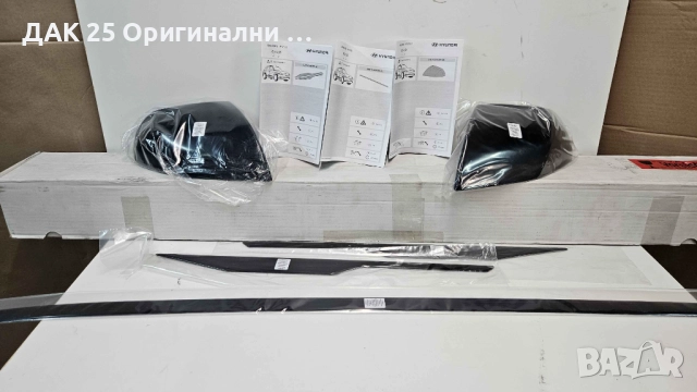 HYUNDAI IONIQ 5 Екстериорен хром пакет - черен пиано лак GI300ADE00BL Нов Оригинален артикул, снимка 2 - Аксесоари и консумативи - 51642094