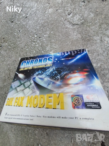 Chronos Modem 56000 bps , снимка 4 - Рутери - 51722452