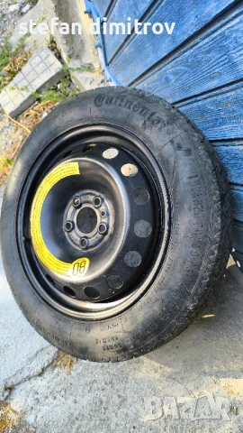 джанта-патерица за Фиат Ланча Алфа Ромео 4Jx15"/5x98/ет35/58,1мм-гума 125/80/15