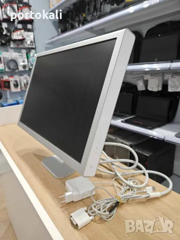 +Гаранция! Монитор Apple Cinema HD Display A1082 23" 1920x1200 WUXGA 16:10, снимка 5 - Монитори - 49196262