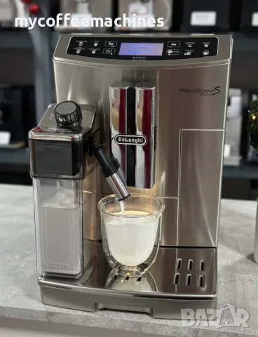 Кафемашина DeLonghi Primadonna S EVO ECAM510.55.M, снимка 3 - Кафемашини - 49751869