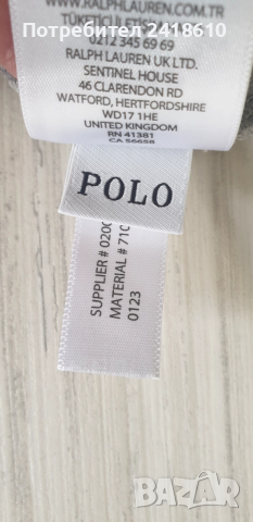 POLO Ralph Lauren Cotton Half Zip Mens Size XL / 2XL НОВО! ОРИГИНАЛ! Мъжки памучен Суичър с 3/4 цип!, снимка 7 - Суичъри - 52547247