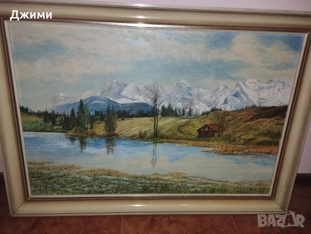 различни маслени картини, снимка 13 - Антикварни и старинни предмети - 52583422