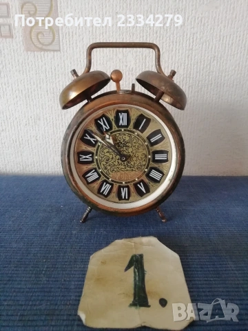 Стари часовници будилници от 30-40те години. , снимка 4 - Антикварни и старинни предмети - 48217246