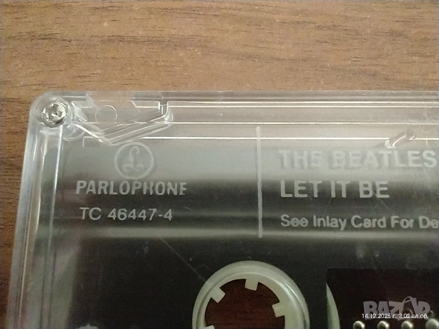 Рядка аудио касета The Beatles – Let It Be, снимка 5 - Аудио касети - 52792633