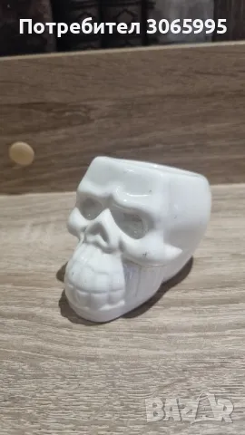 малък череп пепелник