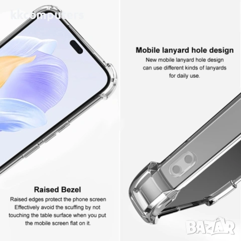 OPPO Reno12 F /12 FS 5G Удароустойчив IMAK Силиконов Калъф и Протектор, снимка 5 - Калъфи, кейсове - 53074924