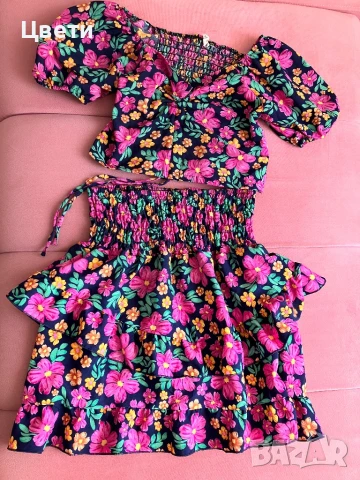 Нов комплект пола и блузка