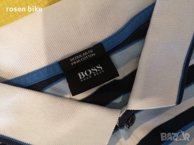 ''Hugo Boss Firenze 31''оригинална тениска Л размер, снимка 2 - Тениски - 32892153