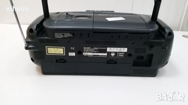 Радиокасетофон Sharp QT-CD45H, снимка 4 - Радиокасетофони, транзистори - 27115467