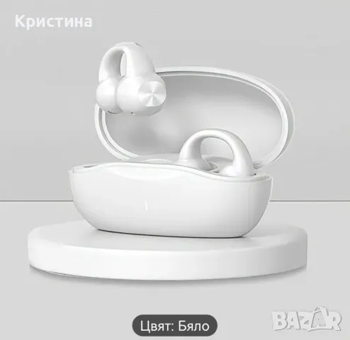 Безжични слушалки bluetooth 5.3, клипс, сензорно управление , снимка 5 - Bluetooth слушалки - 48453571