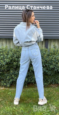 Дънки от висококачествен плътен деним, снимка 4 - Дънки - 36572297