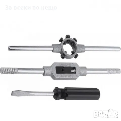 Комплект метчици и плашки 40 ЧАСТИ, снимка 4 - Други инструменти - 50361225