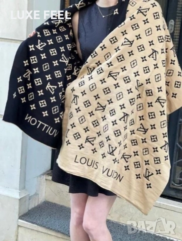 Дамски Шалове ✨ Louis Vuitton Dior Chanel , снимка 8 - Шалове - 52459849