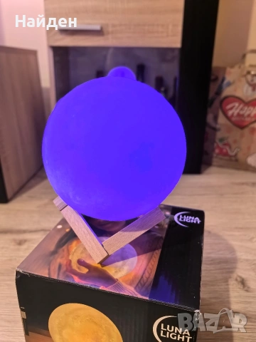 Luna Light LED лампа с дистанционно, снимка 4 - Лед осветление - 53098005