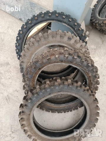 Гуми за мотокрос 80 100 R12, снимка 4 - Гуми и джанти - 51372392