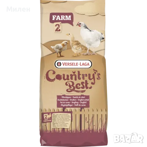 След-стартер за бройлери 20кг (от 11-ти ден до 5 дни преди клане)

