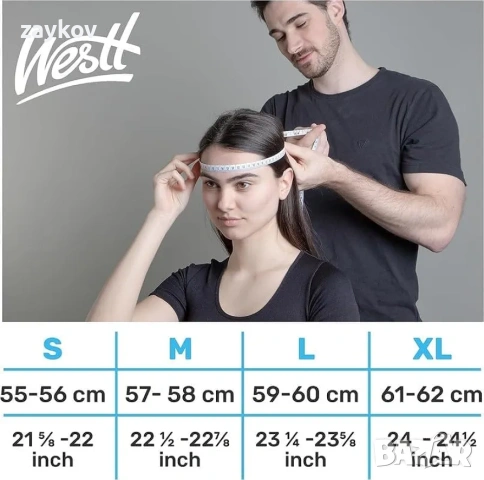 Westt Storm X Мотоциклетна каска с пълно лице за мъже и жени, каска размер М, снимка 4 - Аксесоари и консумативи - 53517131