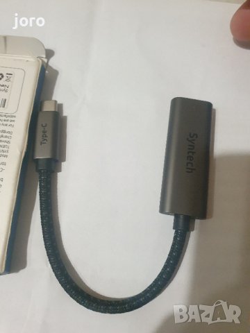 syntech usb c to hdmi adapter, снимка 4 - Друга електроника - 40865596