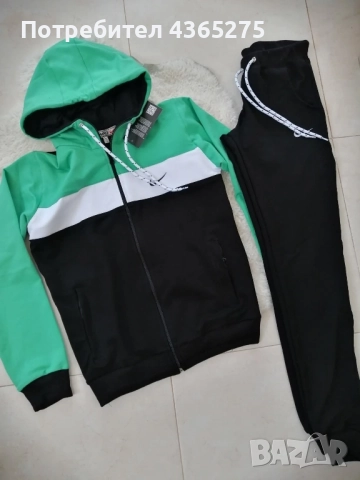 Ново❎❎ Дамски екип за 48лв 😍Памук с ликра и еластан, бродерия, снимка 2 - Спортни екипи - 52015728