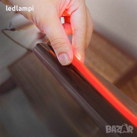 LED лента COB 24V IP67 320LED Червена