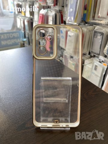 Samsung A13 5G Прозрачен кейс с кант, снимка 1