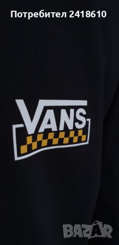 VANS Classic Fit Size L ОРИГИНАЛ! НОВО! Мъжка Тънка Памучна Блуза!, снимка 5 - Блузи - 43186918