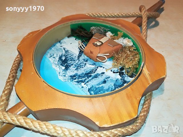 пикел-54см-картина внос франция 0405221904, снимка 4 - Антикварни и старинни предмети - 36659685