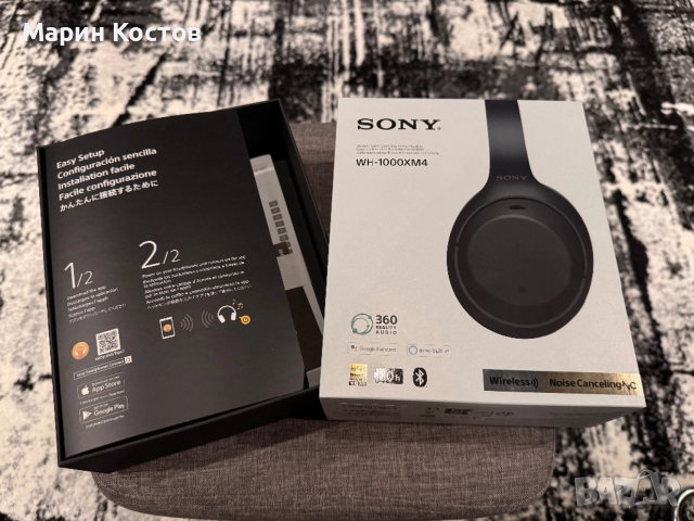 Sony WH-1000XM4 Черни