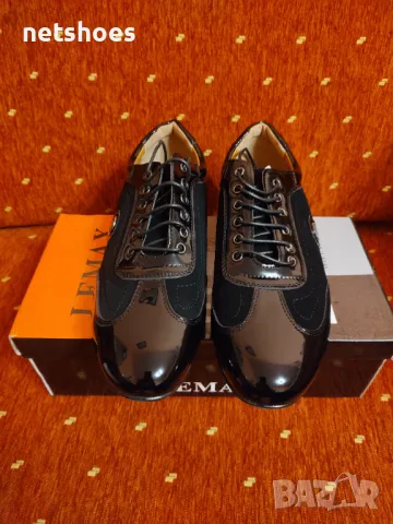 LEMAX-мъжки официални обувки №43, снимка 2 - Официални обувки - 49213341