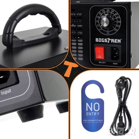 Озонатор за въздух / Генератор на озон / Озон генератор, снимка 3 - Генератори - 51752475