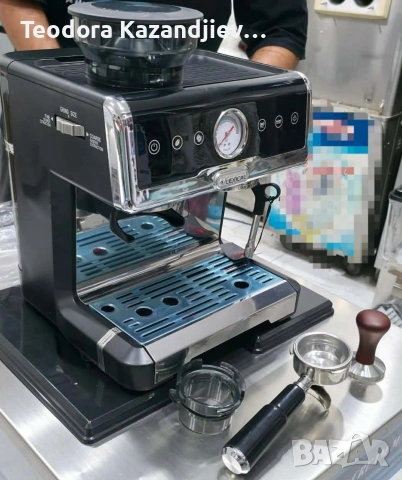 Многофункционална машина за еспресо 2 в 1, Lexical LEM-0670, снимка 3 - Кафемашини - 53020572