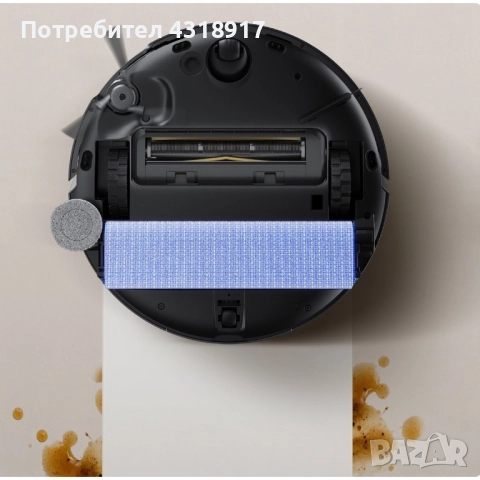 Робот прахосмукачка и моп Mova Z50 Ultra, самопочистване, черен, снимка 7 - Прахосмукачки - 52209695