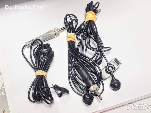 Sennheiser ME4 EW-Series condenser Lavalier microphone x 2 - микрофон тип брошка, снимка 2 - Микрофони - 30407807