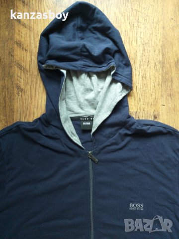 hugo boss jacket hooded - страхотно мъжко горнище КАТО НОВО