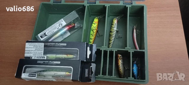 воблери за морски и сладководен риболов с кутия