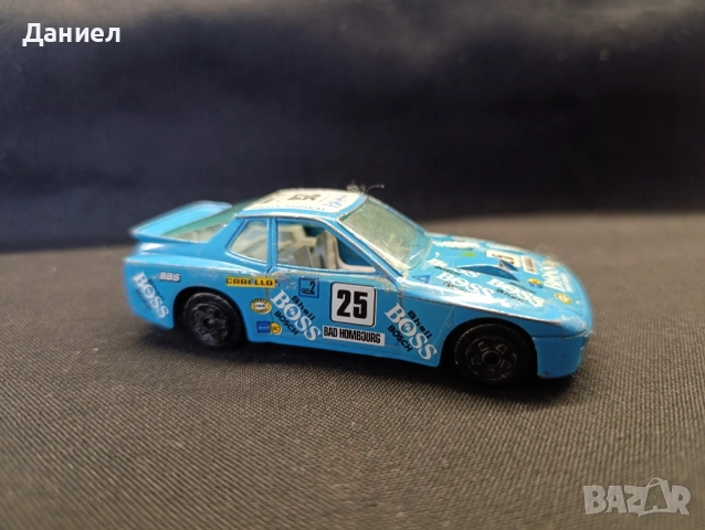 Количка Burago Porsche 924 turbo , снимка 2 - Колекции - 52020691