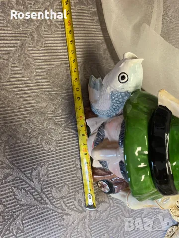 Английско чайниче за рибари и рибарки, снимка 7 - Декорация за дома - 48006746